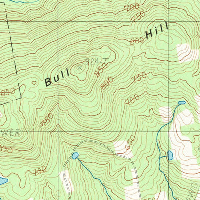 United States Geological Survey Charleston, ME (1983, 24000-Scale) digital map