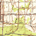 United States Geological Survey Charleston, MO-IL (1954, 62500-Scale) digital map