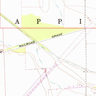 United States Geological Survey Charleston, MO-IL (1969, 24000-Scale) digital map