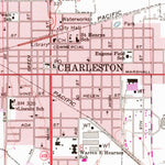 United States Geological Survey Charleston, MO-IL (1969, 24000-Scale) digital map