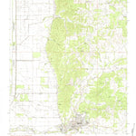 United States Geological Survey Charleston, MS (1982, 24000-Scale) digital map