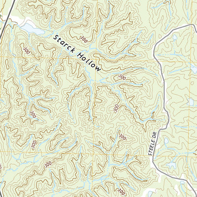 United States Geological Survey Charleston, MS (2020, 24000-Scale) digital map
