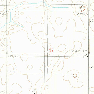 United States Geological Survey Charleston North, IL (1982, 24000-Scale) digital map