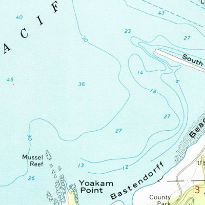 United States Geological Survey Charleston, OR (1970, 24000-Scale) digital map