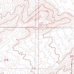United States Geological Survey Charleston Peak NE, NV (1984, 24000-Scale) digital map