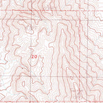 United States Geological Survey Charleston Peak NE, NV (1984, 24000-Scale) digital map