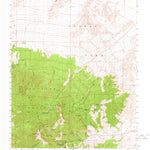United States Geological Survey Charleston Peak, NV (1957, 62500-Scale) digital map