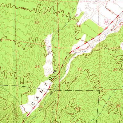 United States Geological Survey Charleston Peak, NV (1957, 62500-Scale) digital map
