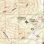 United States Geological Survey Charleston Peak, NV (1984, 24000-Scale) digital map