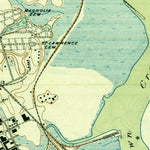 United States Geological Survey Charleston, SC (1919, 21120-Scale) digital map
