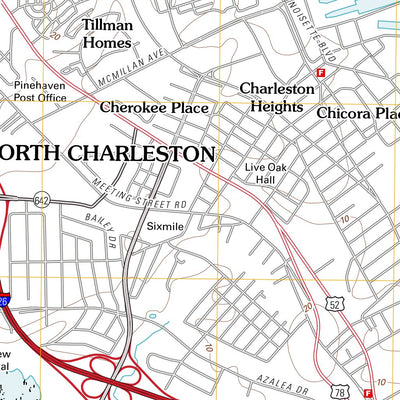 United States Geological Survey Charleston SC Topo Bundle bundle