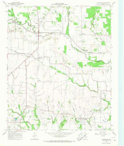 United States Geological Survey Charleston, TX (1964, 24000-Scale) digital map