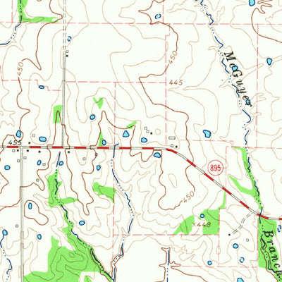 United States Geological Survey Charleston, TX (1964, 24000-Scale) digital map