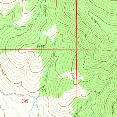 Charleston, UT (1966, 24000-Scale) Map by United States Geological ...