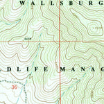 United States Geological Survey Charleston, UT (1993, 24000-Scale) digital map