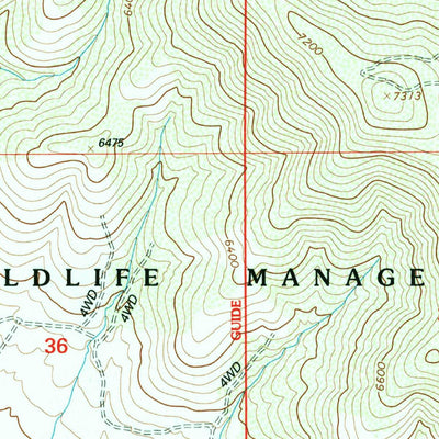 United States Geological Survey Charleston, UT (1998, 24000-Scale) digital map