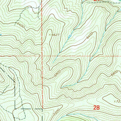 United States Geological Survey Charleston, UT (1998, 24000-Scale) digital map