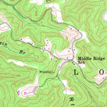 United States Geological Survey Charleston West, WV (1958, 24000-Scale) digital map