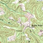 United States Geological Survey Charleston West, WV (1996, 24000-Scale) digital map