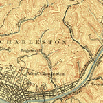 United States Geological Survey Charleston, WV (1909, 62500-Scale) digital map