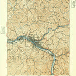 United States Geological Survey Charleston, WV (1935, 62500-Scale) digital map