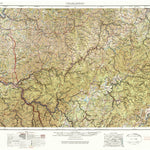 United States Geological Survey Charleston, WV-OH (1957, 250000-Scale) digital map