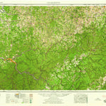 United States Geological Survey Charleston, WV-OH (1958, 250000-Scale) digital map