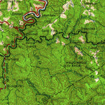 United States Geological Survey Charleston, WV-OH (1961, 250000-Scale) digital map