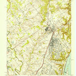 United States Geological Survey Charlestown, IN-KY (1950, 24000-Scale) digital map