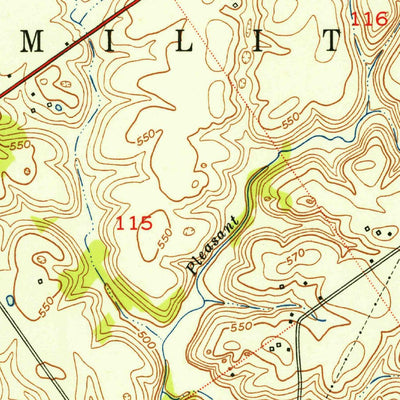 United States Geological Survey Charlestown, IN-KY (1950, 24000-Scale) digital map