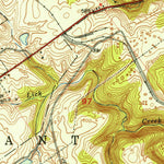 United States Geological Survey Charlestown, IN-KY (1950, 24000-Scale) digital map