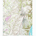 United States Geological Survey Charlestown, IN-KY (1963, 24000-Scale) digital map