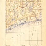 United States Geological Survey Charlestown, RI (1919, 62500-Scale) digital map
