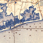 United States Geological Survey Charlestown, RI (1921, 62500-Scale) digital map