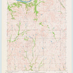 United States Geological Survey Charley Creek East, OK (1964, 24000-Scale) digital map