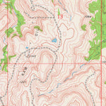 United States Geological Survey Charley Creek East, OK (1964, 24000-Scale) digital map