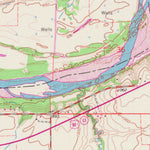United States Geological Survey Charley Creek West, OK (1963, 24000-Scale) digital map