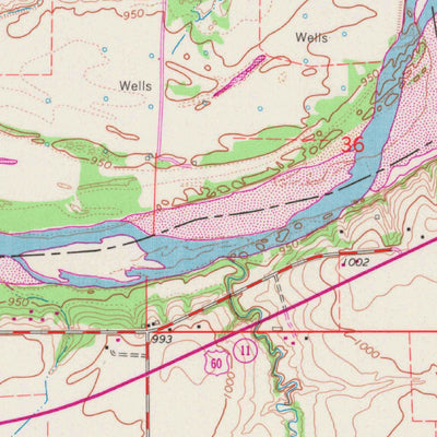 United States Geological Survey Charley Creek West, OK (1963, 24000-Scale) digital map