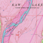 United States Geological Survey Charley Creek West, OK (1963, 24000-Scale) digital map