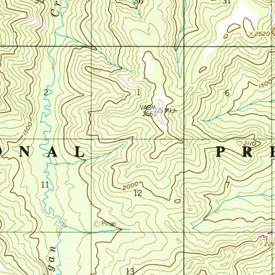United States Geological Survey Charley River A-2, AK (1956, 63360-Scale) digital map