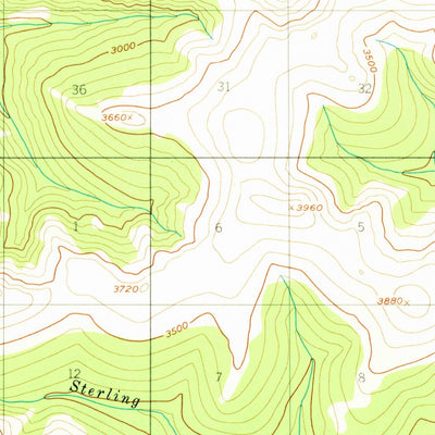 United States Geological Survey Charley River A-6, AK (1956, 63360-Scale) digital map