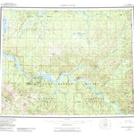 United States Geological Survey Charley River, AK (1956, 250000-Scale) digital map