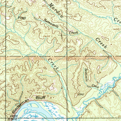 United States Geological Survey Charley River, AK (1956, 250000-Scale) digital map