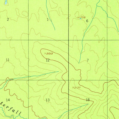 United States Geological Survey Charley River B-1, AK (1956, 63360-Scale) digital map