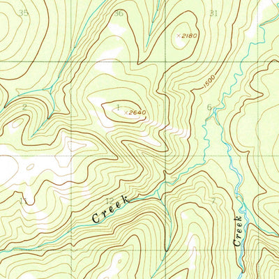United States Geological Survey Charley River B-6, AK (1956, 63360-Scale) digital map