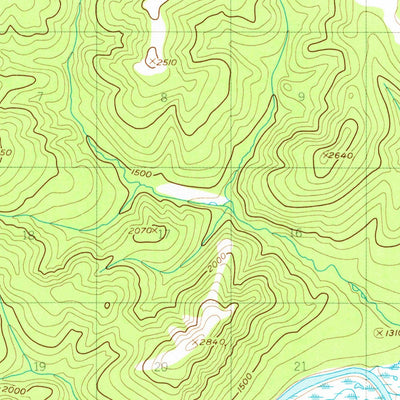 United States Geological Survey Charley River C-2, AK (1956, 63360-Scale) digital map