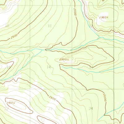 United States Geological Survey Charley River C-3, AK (1956, 63360-Scale) digital map