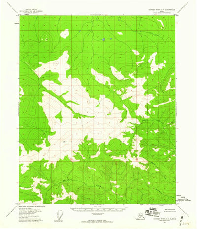 United States Geological Survey Charley River C-4, AK (1956, 63360-Scale) digital map