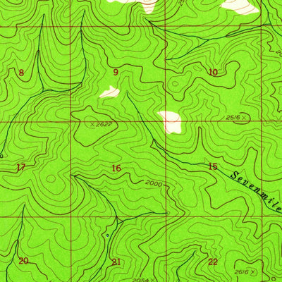 United States Geological Survey Charley River C-4, AK (1956, 63360-Scale) digital map