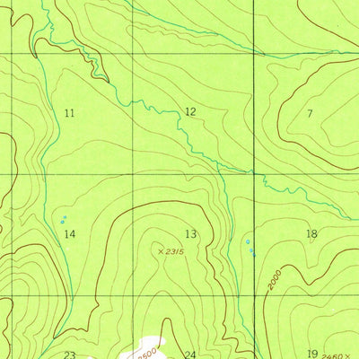 United States Geological Survey Charley River C-5, AK (1956, 63360-Scale) digital map
